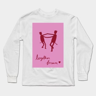 Devils Together Forever Valentine Long Sleeve T-Shirt